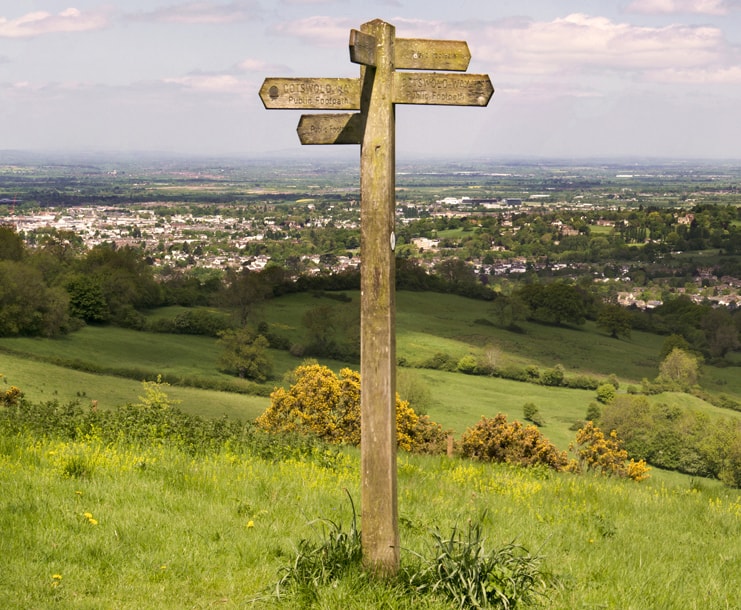 Article The Property Centre Cotswold Way Sign Post