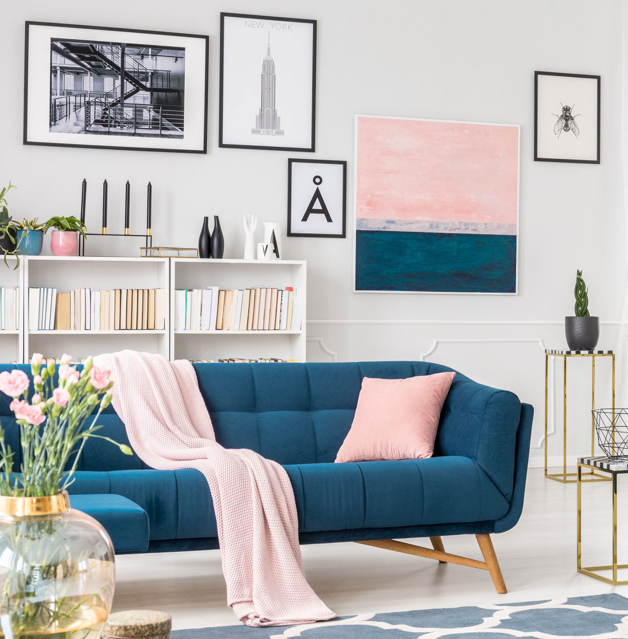 chalky pink design trend autumn 2020