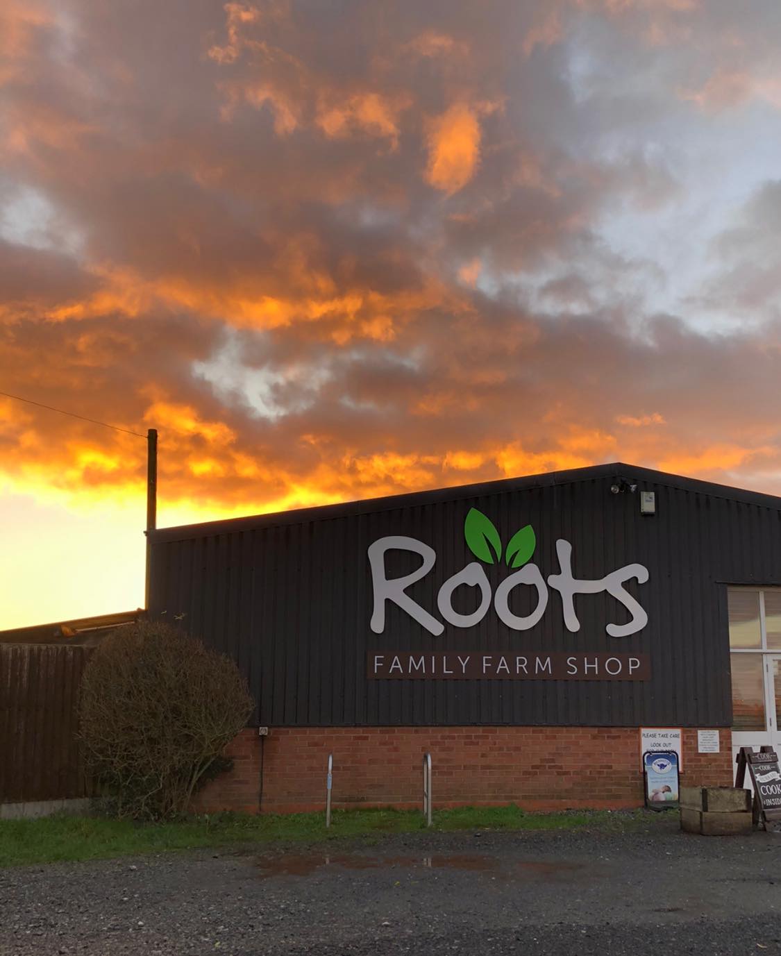 roots family farm shop rushwick worcester