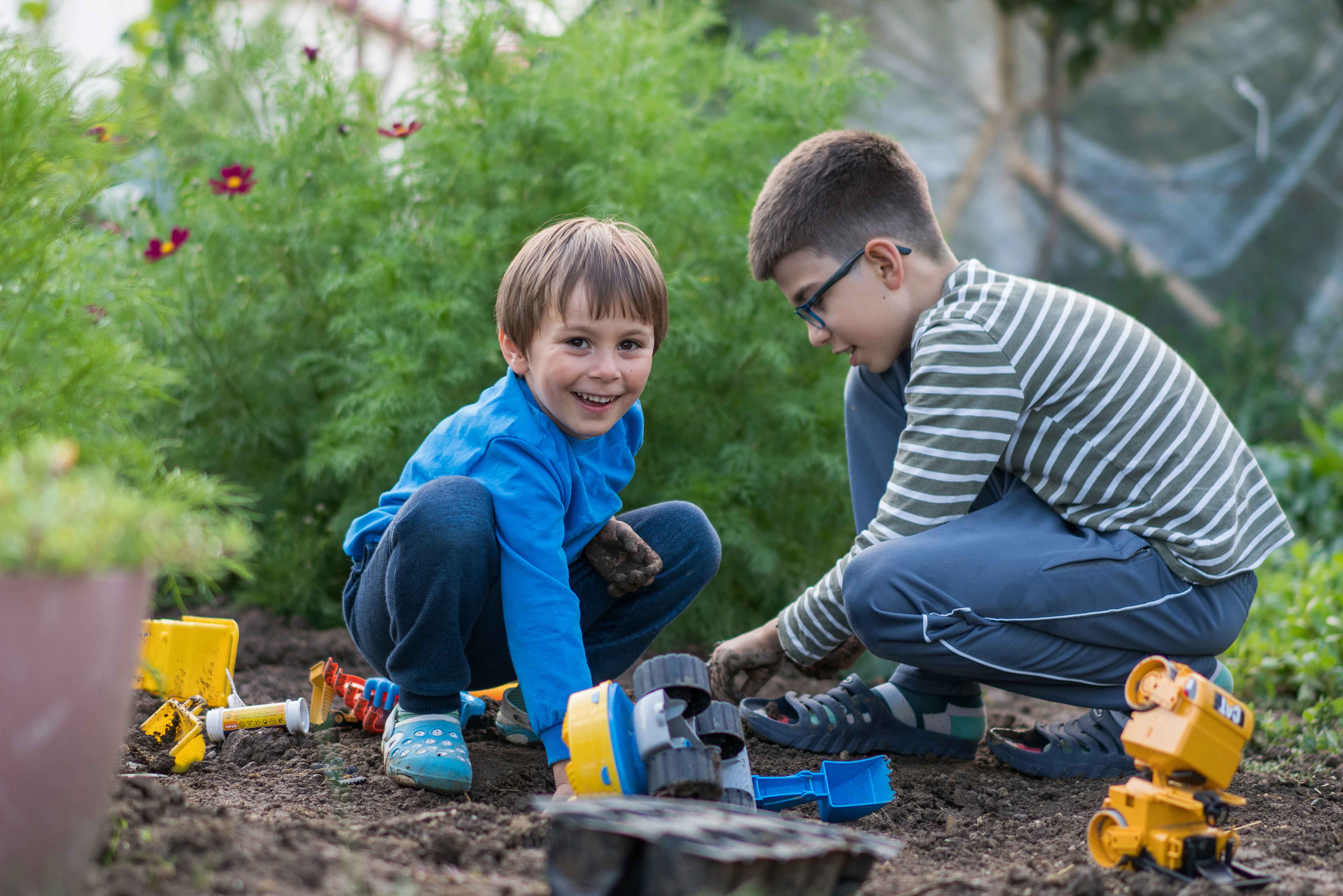 garden kids playroom