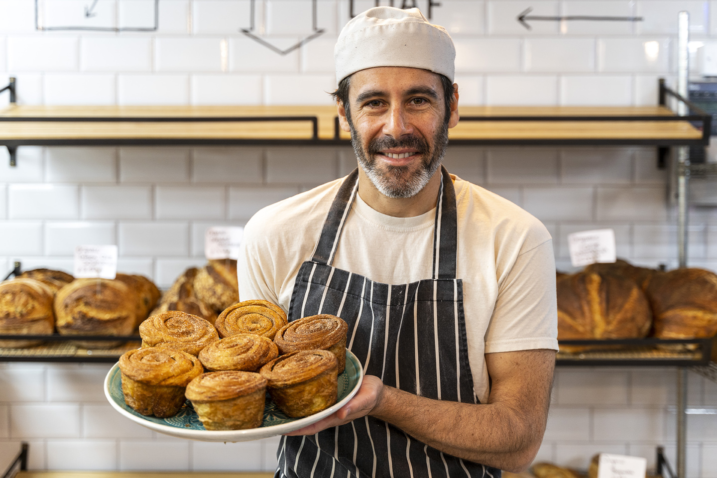 Ori Hellerstein of The Artisan Baker in Stroud. Picture: Carl Hewlett