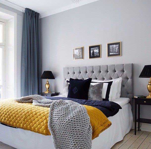 declutter bedroom and update bedding