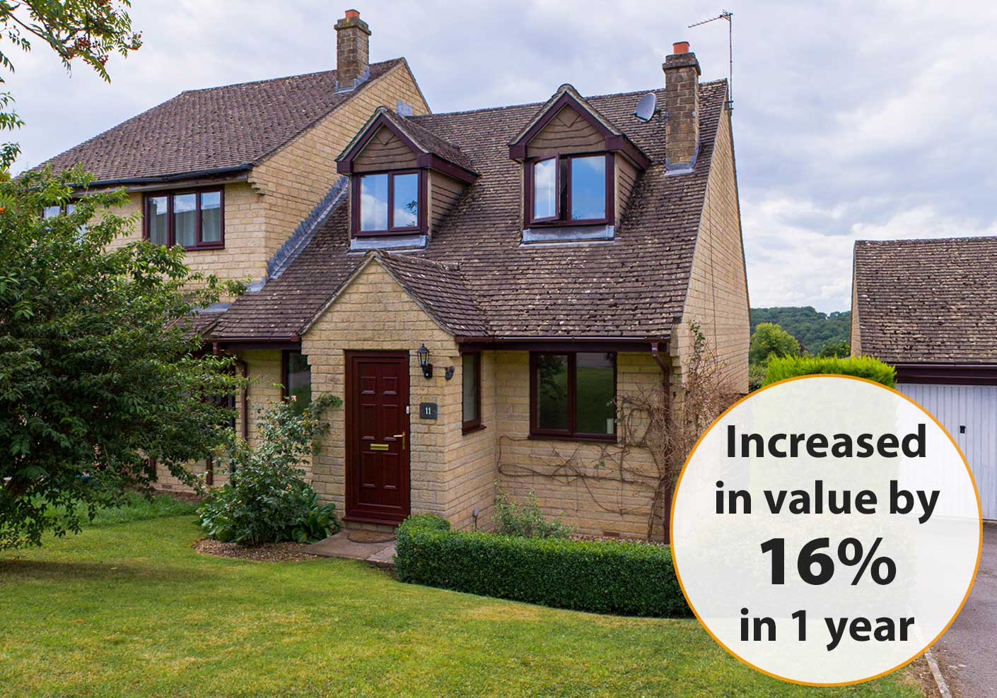house price increases stroud
