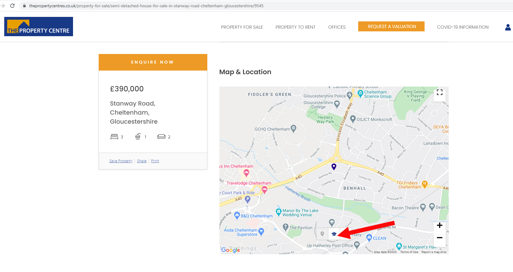 which schools are nearby cheltenham