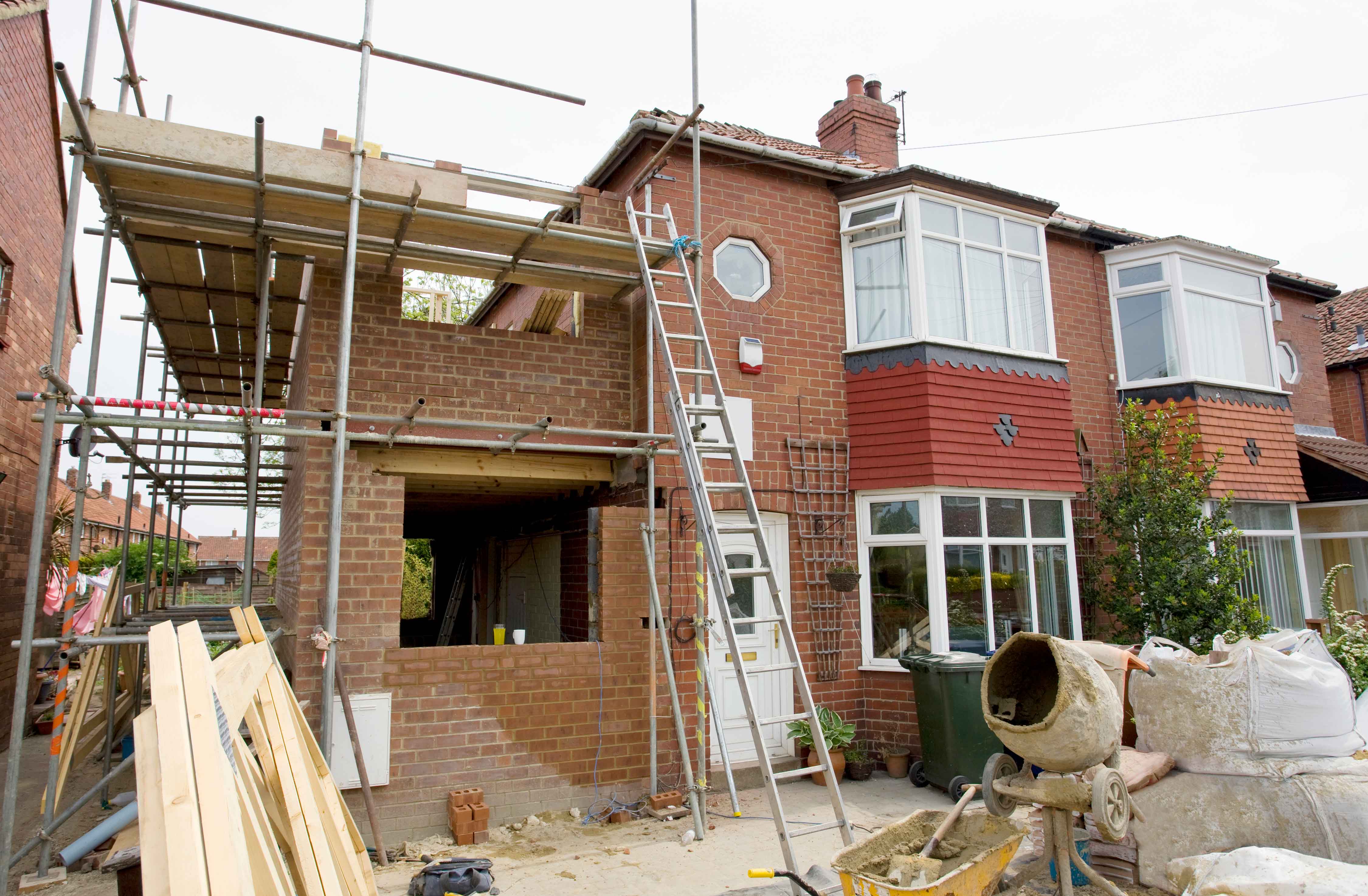 Remortgaging to fund a home extension