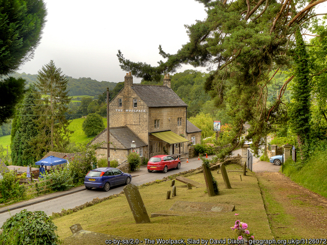 The Woolpack, Slad by David Dixon