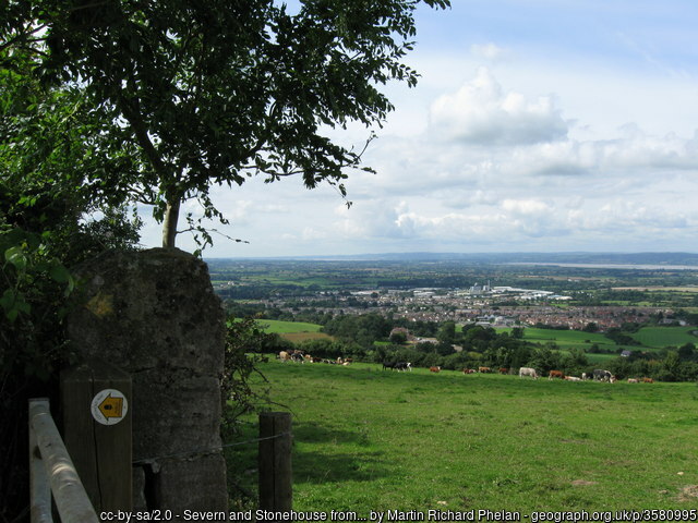 View of Stonehouse by Martin Richard Phelan