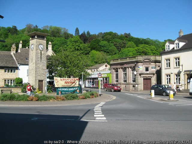 Nailsworth town centre by Martin Richard Phelan