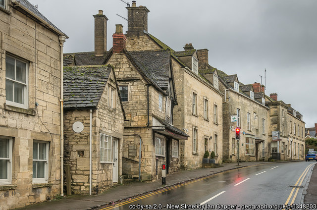 New Street, Painswick by Ian Capper