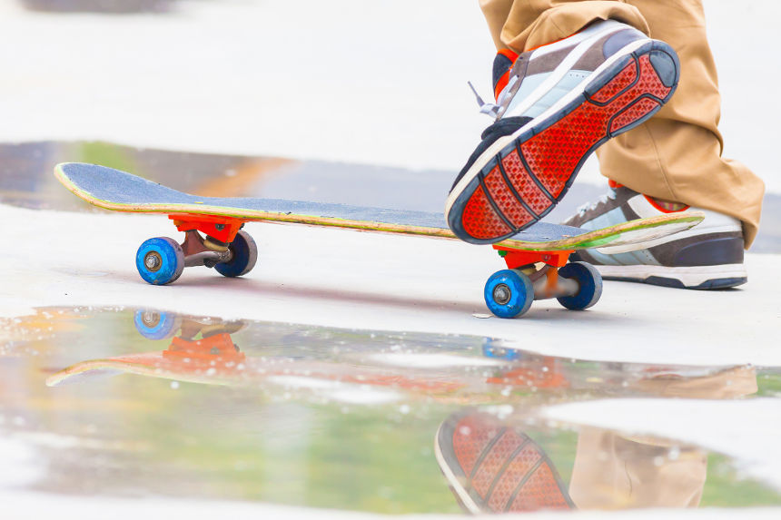 state-of-the-art skate park, Churchdown Park