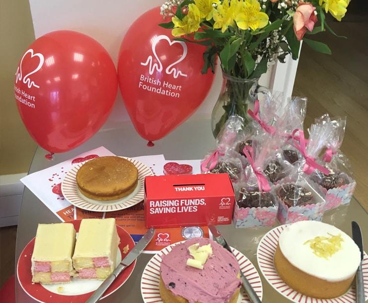 Healthy Cake Bake in The Property Centre's Churchdown Office
